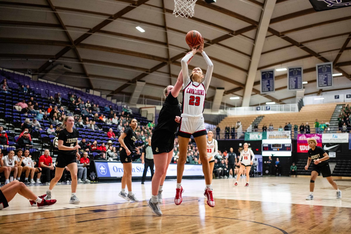 Clackamas Jesuit 6A Oregon girls basketball quarterfinal 2024 Naji Saker-119